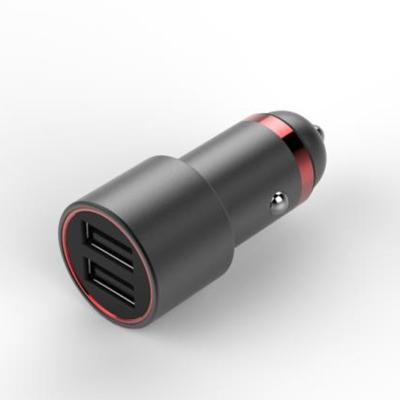 China New Iregal China-chic quality 2020 size dual USB QC3.0+2.4A LED car charger for sale