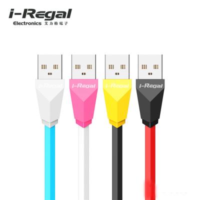 China Colorful Mobile Phone 1.5A MP3/MP4 Player Fast Charging Micro USB Cable 1m 2021 for sale