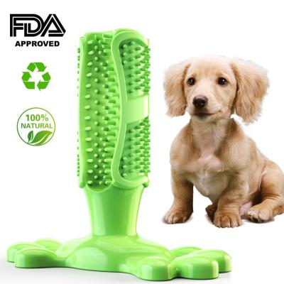 China Viable High Quality Dog Toothbrush Chew Toy Teeth Cleaning Pet Toys Puppy Chewing Toys Pet à venda