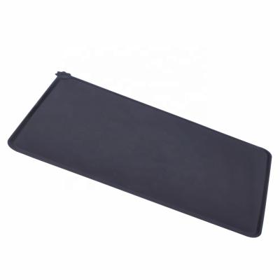 Chine Large Dog And Cat Feeding Mat Durable Waterproof Pet Food Grade Silicone Mat With Multiple Sizes à vendre