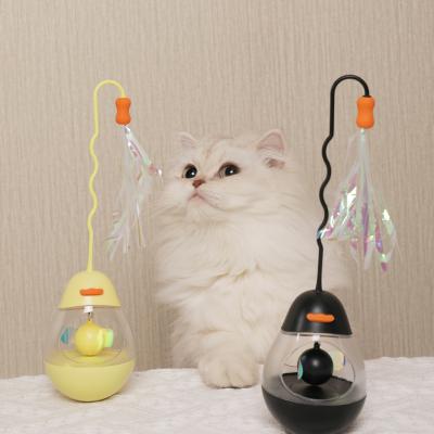 중국 Interactive Toy Stocked Toy Training Funny Exercise Playing Cat Tumbler Toy Cute Cats Sample 판매용