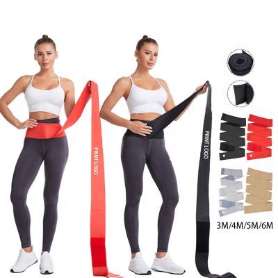 China 2022 Breathable Hot Sale Elastic Band Belly Wrap For Weight Loss Belly Cart Stomach Belt Body Shaper Flat Waist Trainer For Women for sale