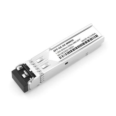 China FTTX SFP 1.25G 550m 850nm LC Connector Transceiver Module OEM Manufacturer Duplex SFP Optical Module for sale