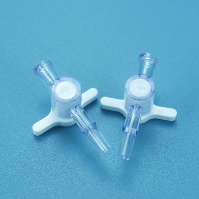 China Disposable Disposable Interventional Three Way Stopcocks For Manifolds Plastic One/Two Three Way Stopcocks for sale