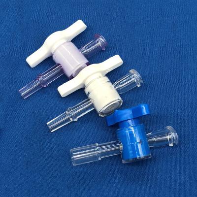 China Disposable Medical Plastic Two Way Valves Plastic Two Way Stopcock for sale