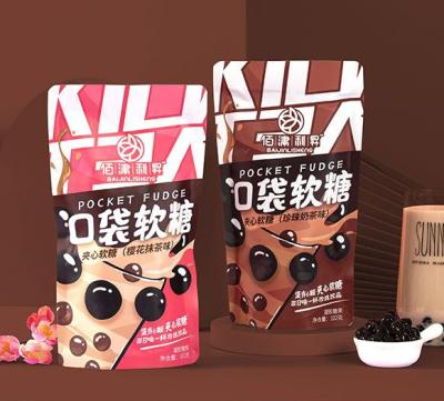 China Feature Pack Natural Color Mocha Milk Tea Delicious Gummy for sale