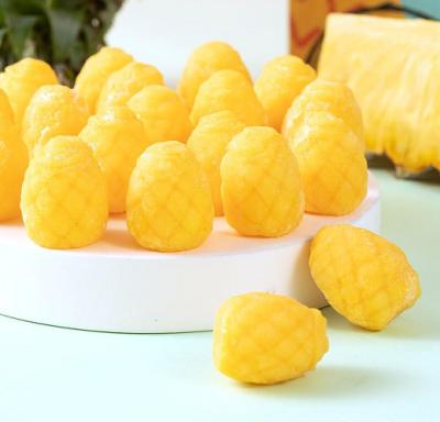 China Full Size Pineapple Fruity Display Bag Customized Gummy Bulk Candy for sale