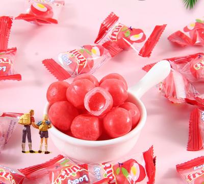 China Private label natural wholesale custom sweet and sour lychee flavor bulk gummy candy for sale