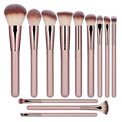 China BS-MALL Pink and Gold Makeup Brush Set Vegan Skin-Friendly Private Label Other Makeup Brushes 2021 Makeup Brushes for Wholesale for sale