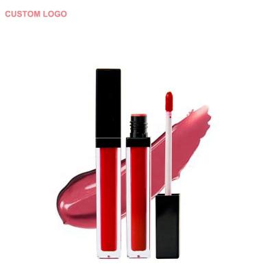 China High-Gloss Lip Gloss Private Label Shimmer Shine Waterproof Liquid Lip Gloss Non-sticky Lip Gloss for sale