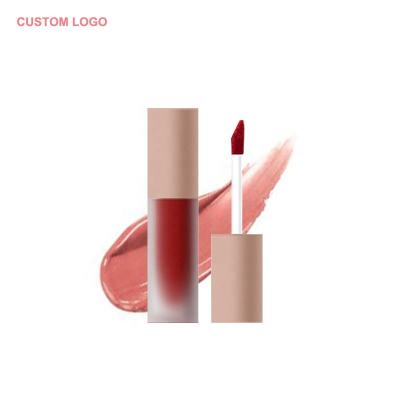 China Vegan Long Lasting Waterproof Matte Lipgloss Private Label Wholesale OEM Lip Gloss Waterproof Naked Vendor for sale