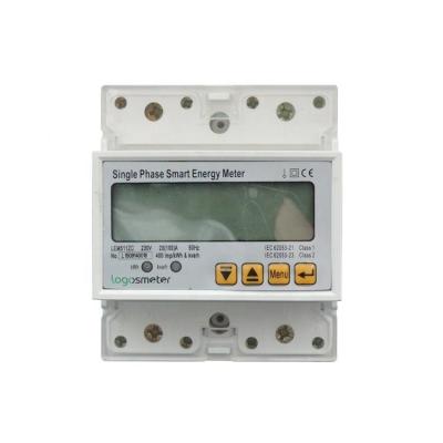 China LEM511ZC LEM511ZC Single Phase Two Wire Active Reactive Sub Meter Multifunctional Smart Energy Meter for sale