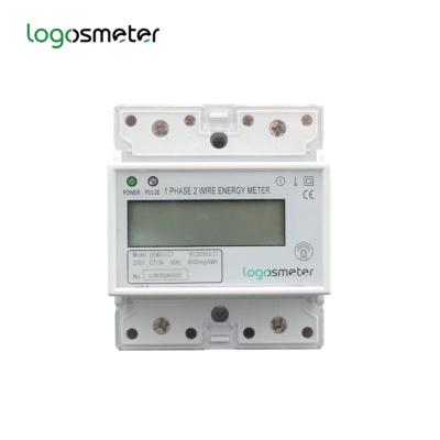 China LEM011CT Single Phase Din Rail CT Connection Energy Meter 1.5(6) A LEM011CT for sale