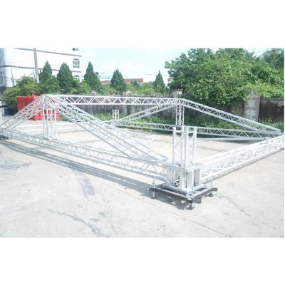 China Non-rust Ground Support Truss Tower Stage Roofing System for sale