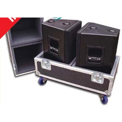 China Plywood+aluminum speaker cases for speak case for EV flight / audio cases for sale