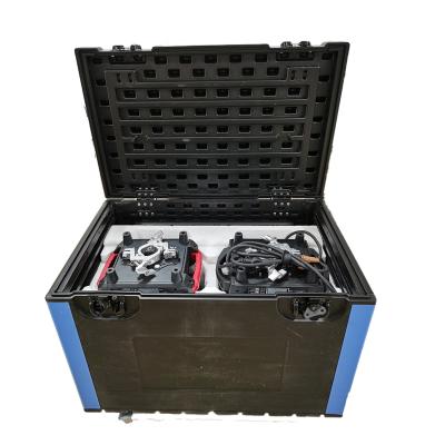 China Can Be Assembled HDPE Plastic Detachable Waterproof Fireproof Stackable Empty Graphite Flight Floor Flight Case for sale