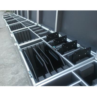 China Storage Wires Kkmark Customized Steel Baseplate Flight Road Case For Base Plate for sale