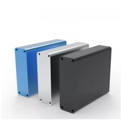 China Aluminum Enclosure 84*28*100 Electronic Enclosures Battery Box Aluminum Sheet Metal Fabrication for sale