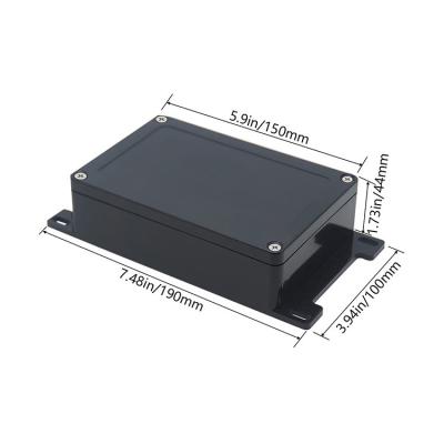 China Manufacturer IP66 Electric Black Plastic Waterproof Use Enclosure Junction Box Circuit Board PCB Box for sale