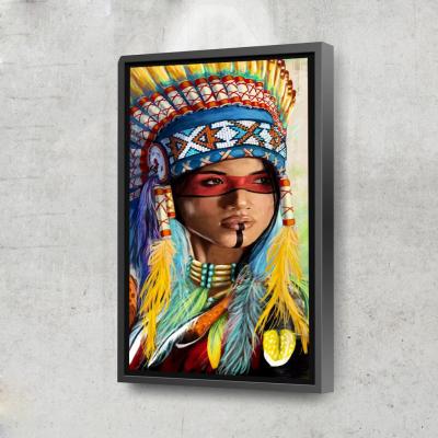 China Contemplator Waterproof Black African Woman Nude Oil Painting On Canvas Posters And Print Scandinavian Wall Art Picture For Living RoomWat for sale