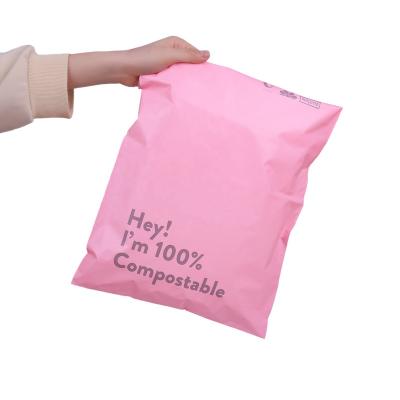 China shoes & Biodegradable Eco Friendly Compostable Custom Mailing Large Mailing Courier Poly Packing Parcel Bags For Clothing for sale