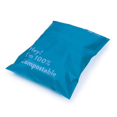 China Custom 100% Waterproof Eco-friendly Non-Toxic Compostable Green And Black Poly Chocolate Polymailer Mailing Mailing Bags For Packaging for sale