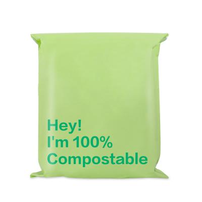 China Extra Large Size Green Strong Adhesive Eco Friendly Tote Poly Mailer Bag for sale