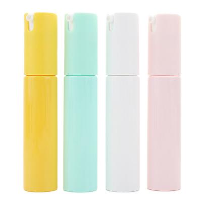 China Macaron Original Color PET Factory 1oz 30ml 25*127mm Empty Plastic Spray Bottle Lotion Pump Bottle for sale