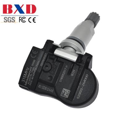 China Plastic and metal for tpms sensor factory price OEM 52933-2M000 TPMS Tire Pressure Sensor Hyundai Accent Sonata Genesis Coupe Kia Forte for sale