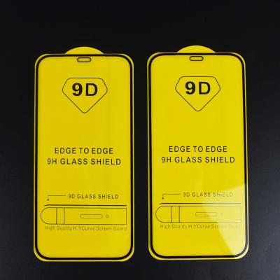 China High Quality Mobile Phone Full Coverage 9d Tempered Glass For iphone xs pro max screen protector 11 12 13 for sale