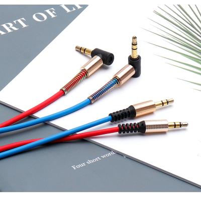 China Car Connect 3.5mm Stereo Cable Male To Male Audio Cable for sale