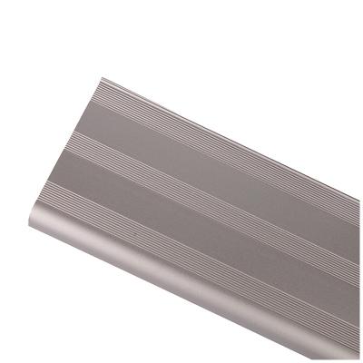 China Modern Free Sample Aluminum Skirting Profile 40mm 60mm 80mm Wall Protector Base Metal Skirting Baseboard for sale