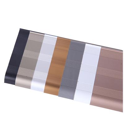 China Modern Ex factory price floor to wall trim aluminum alloy skirting board for sale