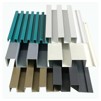 China New wholesale or customized high quality modern OEM curtain wall aluminum profile for sale