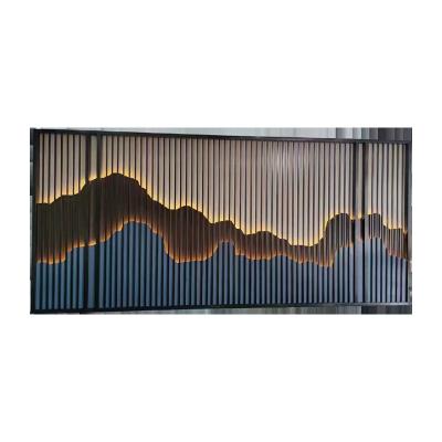 China Art Deco Customized Partition Outdoor Indoor Screen Waterproof Office and Stainless Steel Home Screen for sale