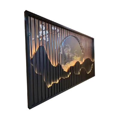 China Art Deco Custom metal screen stainless steel new generation laser cut screen complex design pattern for sale