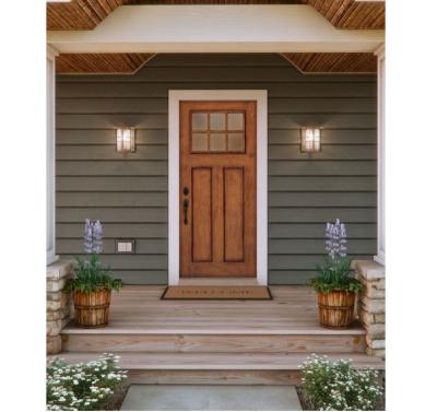 China Waterproof China top factory high quality custom wood doors for houses for sale