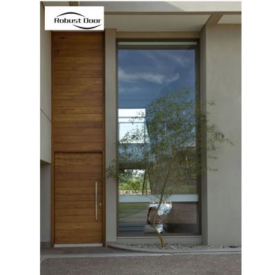 China Waterproof Robust Door Latest design smart lock  teak wood main door designs photo for sale