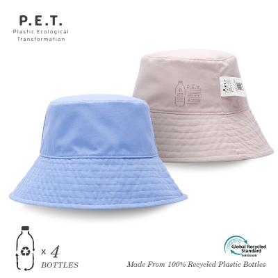 China Eco-Friendly Recycled Fishermans Hat rPET Summer Street Casual Style Fashion Casual UV Protection Eco-Friendly Unisex Style for sale