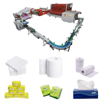 China Hotels Facial Machines Automated Small Scale Tissue Kitchen Toilet Toilet Paper Making Machine For Making Toilet Paper Towels for sale