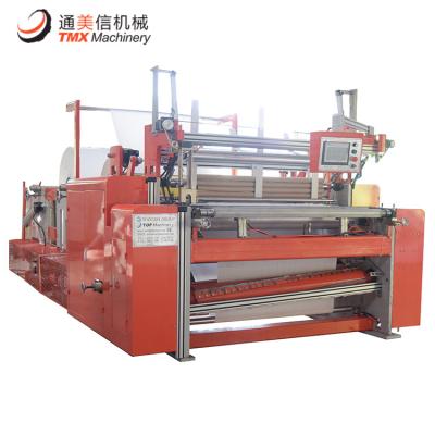 China Full Automatic High Speed ​​Hotels Good Quality Toilet Paper Machine for sale