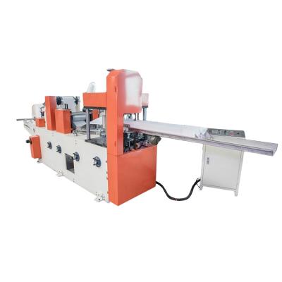 China 1/4 Napkin Folding Machine Factory Manufacture Good Design Automatic Folding Embossing Folding Machine for sale