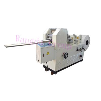 China Factory good quality small machine to make for pocketing paper tissue/handkerchief/facial tissue for sale