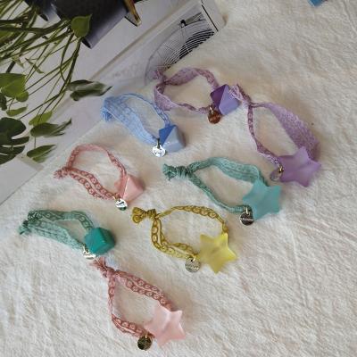 China 2020 New Hot Selling Round Shape Acrylic Acrylic Hair Accessories for Girls, Beautiful Pearl Square Color for Winter for sale