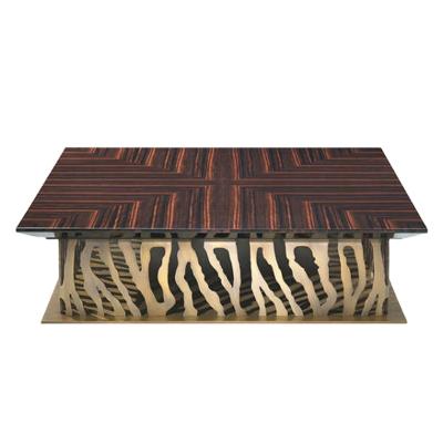 China Customizable Luxury Design Living Room Coffee Table Modern Stainless Steel Center Table Side Table for sale