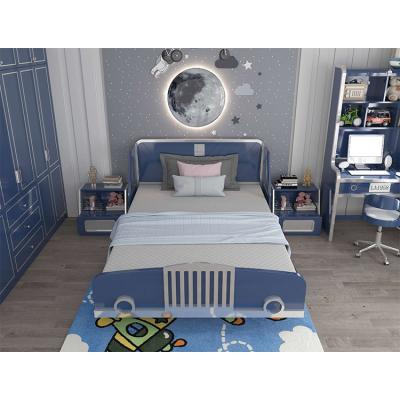 China Modern Bedroom Furniture New Arrivals Fashion Car Styling Children Kids Car Bed for sale