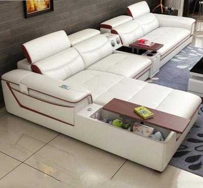 China The latest sectional sofa 2019 village garden style leather sofa set, sectional sofa for sale