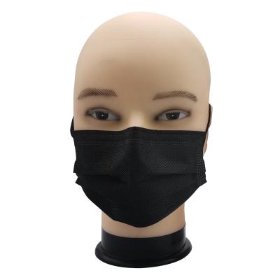 China Musk 50Pcs Adult HXM Face Mask Surgical Disposable Surgical Mask 3 Ply Disposable Disposable Black Surgical Face Mask for sale