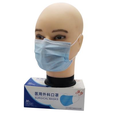 China Adjustable Surgical Mask Adult Diwposable Surgical Mask 3 Ply Cast Blow Surgical Mask for sale