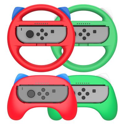 China 2022 New Color Box Design Nintendo Joy Con Steering Wheel Switch and Handles Set with Wholesale Price (Black) for sale